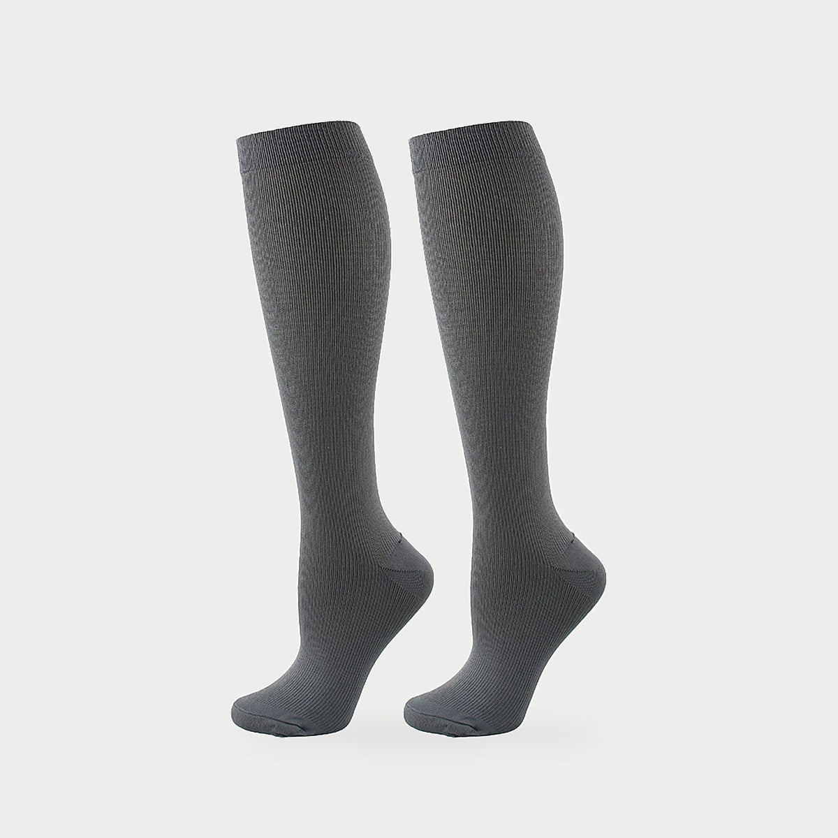 Grey Longshift knee-high socks